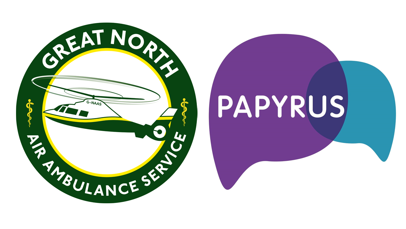 £187.76 raised for The Great North Air Ambulance Service and PAPRYUS.